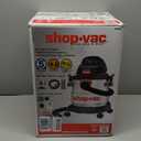 Shop-Vac 5989305 Wet/Dry Vacuum, 5 Gallon, 4.5 Peak HP Stainless Steel Vacuum, 1.25 Inch Diameter x 7 Foot Hose, 6 Ft Cord Length, Ideal for Jobsite, Garage, Car & Workshop