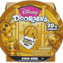 Disney Doorables Gold Peek Collector 3 Pack - Bundle with 3 Disney Doorables Mini Peek Gold Figures for Kids and Adults Plus Stickers, More | Disney Mini Figures