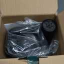 Trideer Exercise Ball for Yoga, Pilates & Fitness  Stability Ball Equipment for Home Gym & Office Chair, Core & Balance Training Accessories, Physical Therapy Equipment, Quick Pump Included, 5 Sizes (Black)