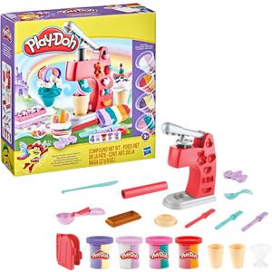 Play-Doh Ice Cream Maker - Magical Dough, Ice Cream Cones, Shapes & More - Magic Ice Cream Fantasy - From 3 Years
