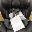 Chicco OneFit LX ClearTex All-in-One Car Seat with LeverLock Installation, Slim Design, Convertible Car Seat, Seat for Infants and Children 5-100 lbs, Ebony/Black