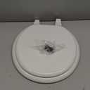 Bemis 400TTA Economy Durable Wood Toilet Seat, Made in USA, Round, White