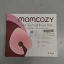 Momcozy Larger Breast Therapy Packs, Hot and Cold Breast Pads with 2 Soft Covers, Breastfeeding Essentials2 PackPink