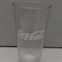 Coca Cola Logo Ruby Red Plastic Tumblers Set of 4-16oz (Coke)