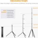 K&F CONCEPT 79 inch/2.01m Light Stand, Studio Photography Tripod, Heavy Duty for Studio, Speedlight, Reflector, Flash, Softbox, Umbrella, Backgrounds, Portrait - 2 Pack