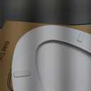 Bidet Seat for Elongated Toilet Seat Non-Electric Soft Close with Quick Release Hinges for Easy Clean Dual Nozzle Front and Rear Wash(PG303A)