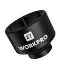 WORKPRO 27mm Oil Filter Socket Wrench, Oil Filter Removal Tool, Oil Filter Change Set, Ideal for Some Mercedes, Volkswagen, Hyundai, Kia, Minis, and Smart Car