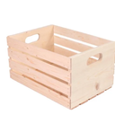 Shelve Wood Crate, 18x12.5in