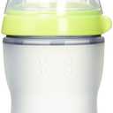 Comotomo - Soft Hygienic Silicone Baby Bottle Single Pack 3m+ Green - 8 oz.