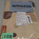 Blissful Diary Baby Splat Mat for Under High Chair, 50.4 x 50.4 Inch Wipeable Splash Mat, Waterproof and Washable, Anti-Slip Floor Protector, Boho Rainbow