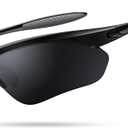 Lamicall 22g Polarized Sports Sunglasses for Men Women - UV400 Protection Sun Glasses for Running Cycling Baseball Driving