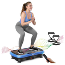 AXV Vibration Plate Fitness Platform Exercise Machine Vibrating Shaking Full Body Shaker Workout Vibrate Stand Shake Board Sport Gym for Weight Loss Fat Burner for Women Men