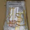 Bathroom Counter Organizer with Hair Dryer Holder and Toothbrush Holder, Acrylic Vanity Tray for Skincare, Perfume, Makeup Storage on Countertop ＆ Dresser (Clear, 3-Tier)