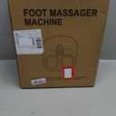 Foot Massager Machine with Heat, Upgrade 6 Airbags 29 Nodes Deep Rolling, Compression, Ankle Kneading, Shiatsu Foot Massager for Neuropathy Plantar Fasciitis, Gifts for Men Women Fits Up to 13" (15.35in)