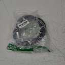 YAMATIC Pressure Washer Whip Hose With Swivel Steel Connector, 3/8" Jumper Hoses 3FT for Reel and Power Washer, 4000 PSI