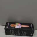 ShinePick Karaoke Microphone, 4 in 1 Wireless Microphone with LED Lights Handheld Portable Karaoke Machine, Home KTV Player, Compatible with Android & iOS Devices(Black)