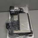 Aromaster Burr Coffee Grinder with 48 Gind Settings, Conical Coffee Bean Grinder for Home Use,Stainless Steel,40 Seconds Adjustable Timer,Anti-static,Easy to Clean with Brush (Lunar Silver)