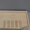 Upgraded Dog Ramp for Couch, Foldable Small Dog Pet Ramp for Low Bed, 5 Adjustable Height from 12'' to 20" Dog Stairs with Non-Slip Pad, 13.8" Wide Wooden Pet Steps for Dogs to Get on Bed Couch Car