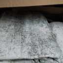 GENIMO 5x7 Area Rug Washable Non Slip for Living Room, Light Grey