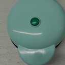 Waffle Maker 7 Inch Waffle Iron, Nonstick Easy to Clean, 700W Quick Heat-up, 5 Slides Heart Shape, Blue Azure