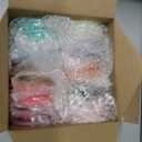 36-Pack Colorful Acrylic Cup Lids with Straw Hole - Spill-Proof Reusable Covers for 16oz Glasses & Tumblers - Perfect for Iced Coffee, Beer, Beverages
