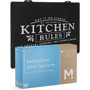 Meliusly Stove Liner ( Kitchen-Rules 28.5 x 20.5 in)