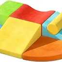 Extra Large Soft Climbing Toys for Toddlers, Foam Climbing Block Set with Jumbo Size, Boosts Motor Skills & Color Coordination, Safe Indoor Toy for Child Development