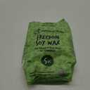 Freedom Soy Wax Beads for Candle Making - Natural Candle Making Supplies - Paraffin-Free, Beeswax-Free Candle Wax for Container Candles, Tealights and Wax Melts, 5 lbs