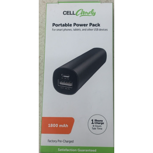 CellCandy Portable Power Bank 1800 MAH