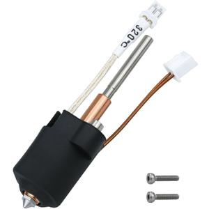 3D Printer Hotend k1 K1c Ceramic Hotend Kit Unicorn Quick Swap Nozzle for K1 Max K1C 3D Printer,xirbbo Upgrade All Metal Integrated Extruder Hot End Replacement