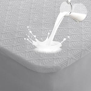 Softhour Waterproof Mattress Protector, 3D Air Fabric Bed Cover with Deep Pocket - Twin Size, Light Grey