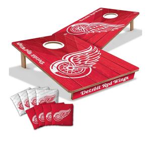 YouTheFan NHL 2’ x 3’ Wood Cornhole Game with Logo Bags