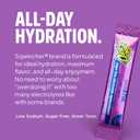 Sqwincher Zero Qwik Stik, Grape, Sugar Free, Low Calorie, Low Sodium Electrolyte Powder Hydration Drink Mix, .11 0z Packet (Pack of 50) (EXP 07/09/26)