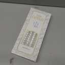 BBTO 12 Pcs Christmas Advent Spiral Candle Unscented Metallic Taper Candles Dripless Twist Candles Metallic Dinner Birthday Candle for Home Birthday Wedding Party Holiday Decor (White, 8 Inch)