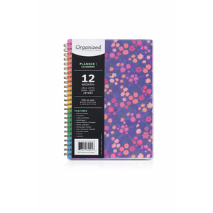 Organized by Happy Planner Horizontal Layout Notebook, 12 Month