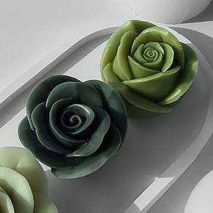2 Pack Flower Bud Mold Tulip - Resin Casting Silicone Molds for Home Decor & Candle Making Wave Spiral Mold