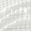 Bedsure Cooling Cotton Waffle Oversized King Blanket - Lightweight Breathable Blankets Rayon Derived from Bamboo for Hot Sleepers, Luxury Throws for Bed and Sofa, Ivory, 120x96 Inches