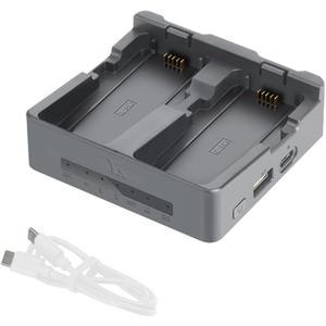Two-Way Charging Hub for DJI NEO 2,Portable Dual Battery Charger Support PD Fast Charging for DJI NEO 2 Battery Accessories (for NEO 2)