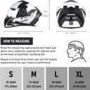 Full Face Motorcycle Helmet DOT Approved Street Bike Helmet for Adults | Lightweight Off-Road Helmet with Ventilation System, Removable Washable Liner, Stylish Design (Black White Camo, XL)