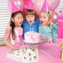 3 x 50pcs Fairy Napkins, 3-Ply Disposable Dinner Napkins Paper Party Scalloped Wonderland Forest Garden Disposable Paper Napkins for Fairy Birthday Party Baby Shower Decorations (6.5in)