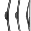 Feiyueauto Wiper Blade Replacement for Rogue 2014-2021, Windshield Wiper Blades 26"+17" With Rear Wiper 12" (Set of 3) U/J HOOK, Double Sided Rubber Strips and Longer Life