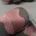 QUMY 4PCS Dog Shoes for Small Dogs, Hot Pavement Summer Puppy Dog Boots & Paw Protectors with Soft Anti-Slip Rubber Sole, Mesh Breathable Dog Booties for Hardfloors, Walking Running Pink Size 3