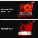 Inner Tail Light Assembly Compatible with Dodge Journey 2011-2020 Inner LED Tail Break Light Rear Lamp Right Passenger Side 68078516AD 68078516AE