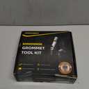 Grommet Tool Kit, 3/8 inch Handheld Eyelet Kit Manual Grommet Press Machine with 500 pcs 10 mm Grommets