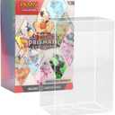 PKMN TCG Booster Bundle Case - 12 Pack | 0.5mm Rigid PET Protector , Dust-Proof & Crush-Resistant with UV Blocking Clear Display(Box Not Included)