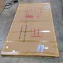 Floor Mirror, Oversized Full Length Mirror, Arched Mirror, Large Standing Mirror, Tall Mirror, Wall Mounted, FreeStanding, Giant Mirror, 81"41", Aluminum Frame - Black