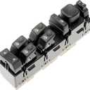 Dorman 920-020 Front Driver Side Master Window Switch Assembly - 8 Button Compatible with Select Cadillac/Chevrolet/GMC Models
