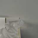 MEEDEE White Chiffon Ribbon 3 Inch White Fringe Ribbons Chiffon Silk Frayed Edge Ribbon Wide Chiffon Ribbons for Crafts, Flower Bouquet, Wedding Favors Wrapping (2 Rolls 10 Yards)