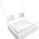 Earth Breeze Laundry Detergent Sheets Organizer - Clear Acrylic Dispenser with Lid for Laundry Room