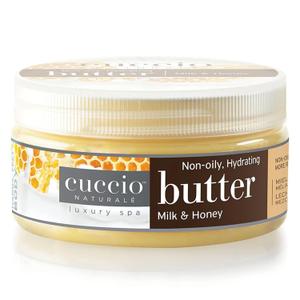 Cuccio Hand, Body & Foot Lotion  Milk & Honey Butter Blend  Ultra-Hydrating, Non-Greasy Moisturizer for Silky Smooth Skin  8 oz (8 Ounce (Pack of 1))